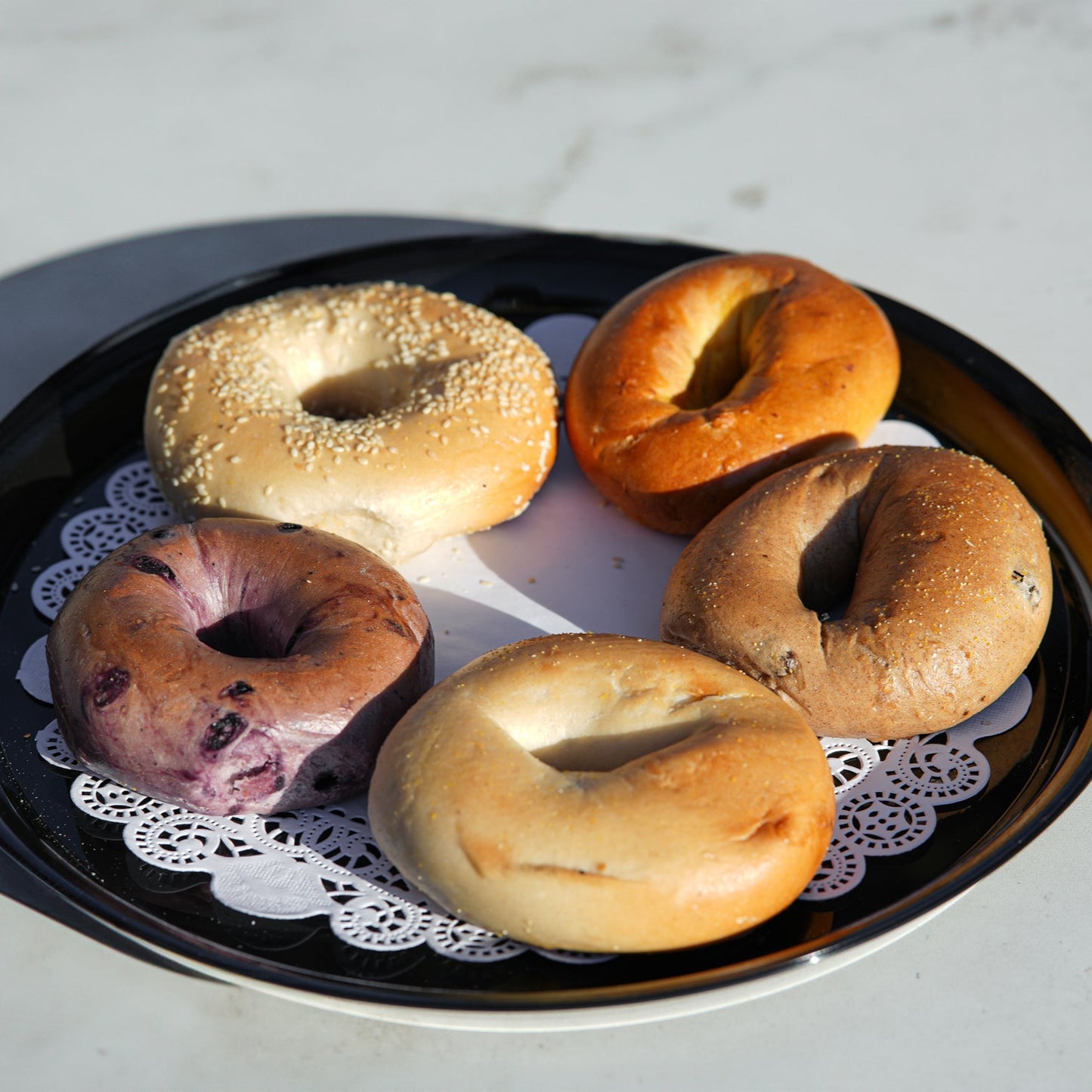 Bagels & Cream Cheese (Serves 12)